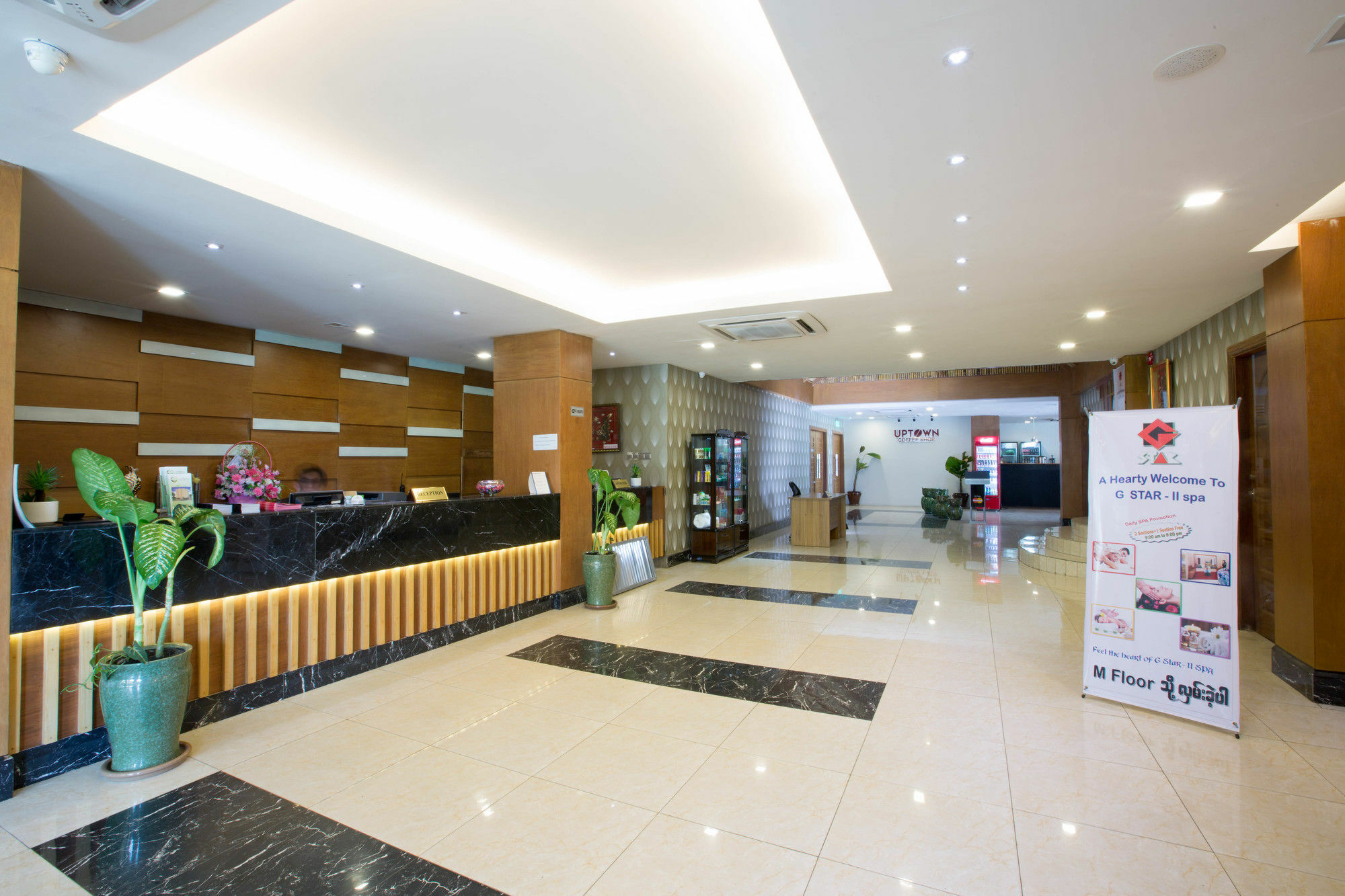 Uptown Hotel Rangoon Eksteriør billede